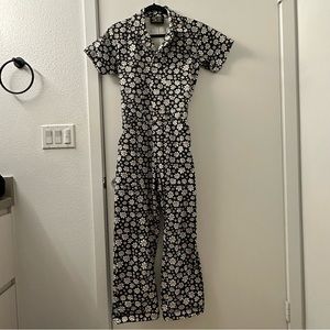 Big Bud Press Lazy Daisy Black Jumpsuit